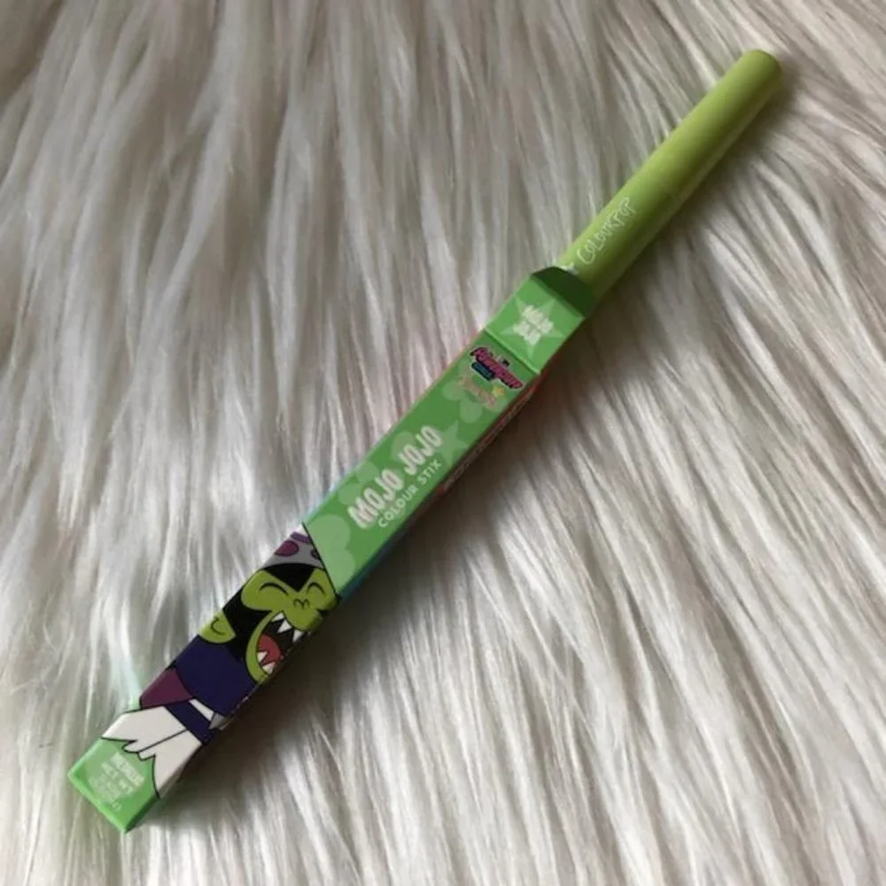Powerpuff Girls x Colourpop Buttercup Hair Clips & Color Stick Set